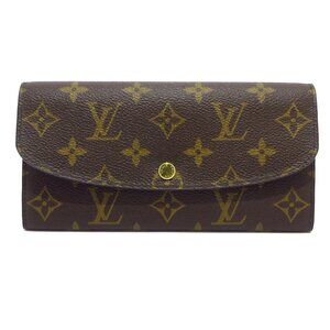 LOUIS VUITTON Portefeuille Emilie (New Model) Fuchsia Monogram 645-082025